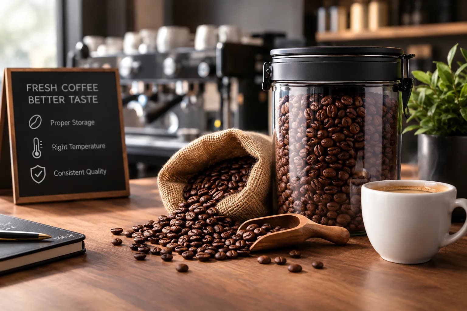 How to Maintain Coffee Freshness in a Commercial Business
