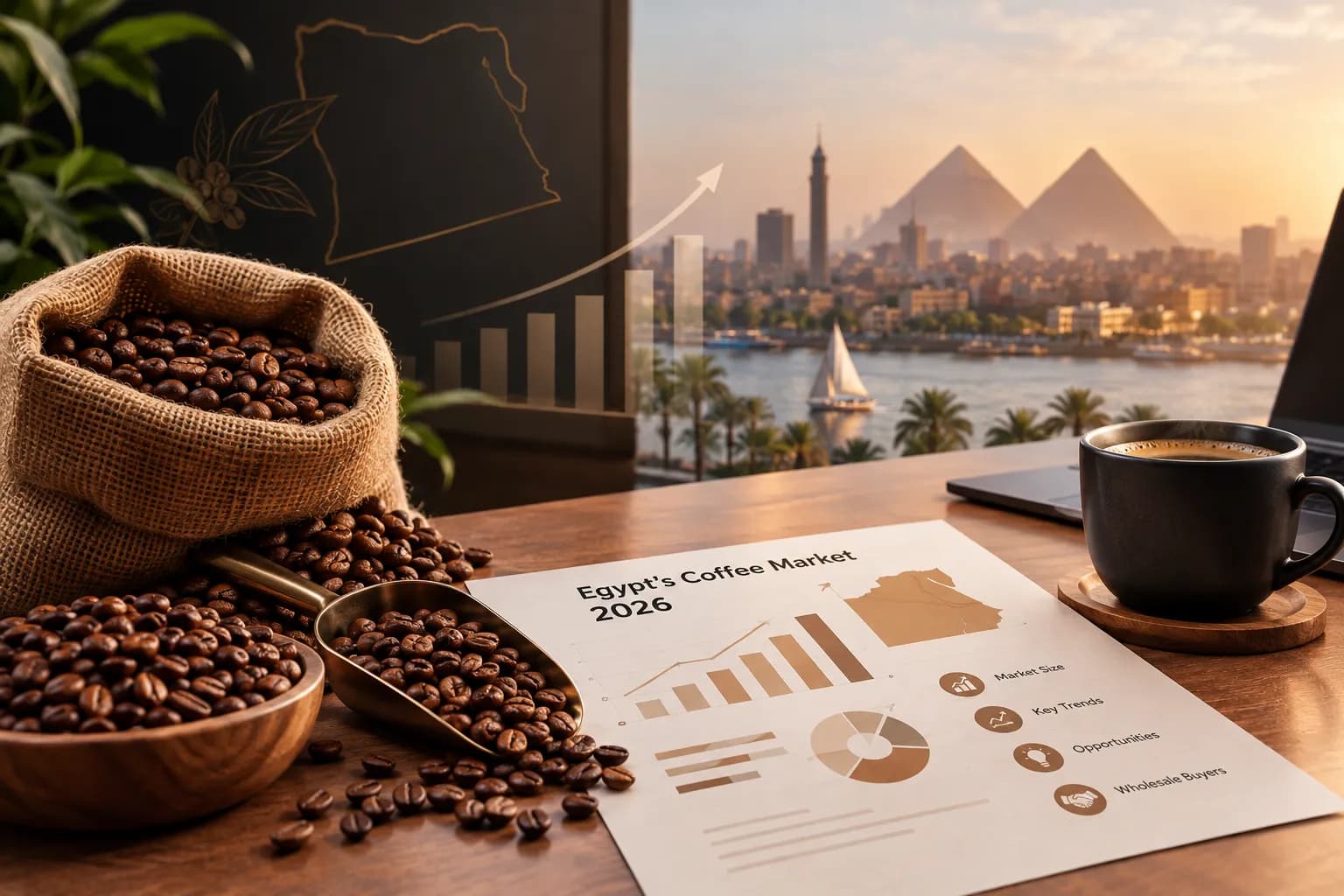 Egypt's Coffee Market in 2026: The Numbers and Trends Every Wholesale Buyer Should Know