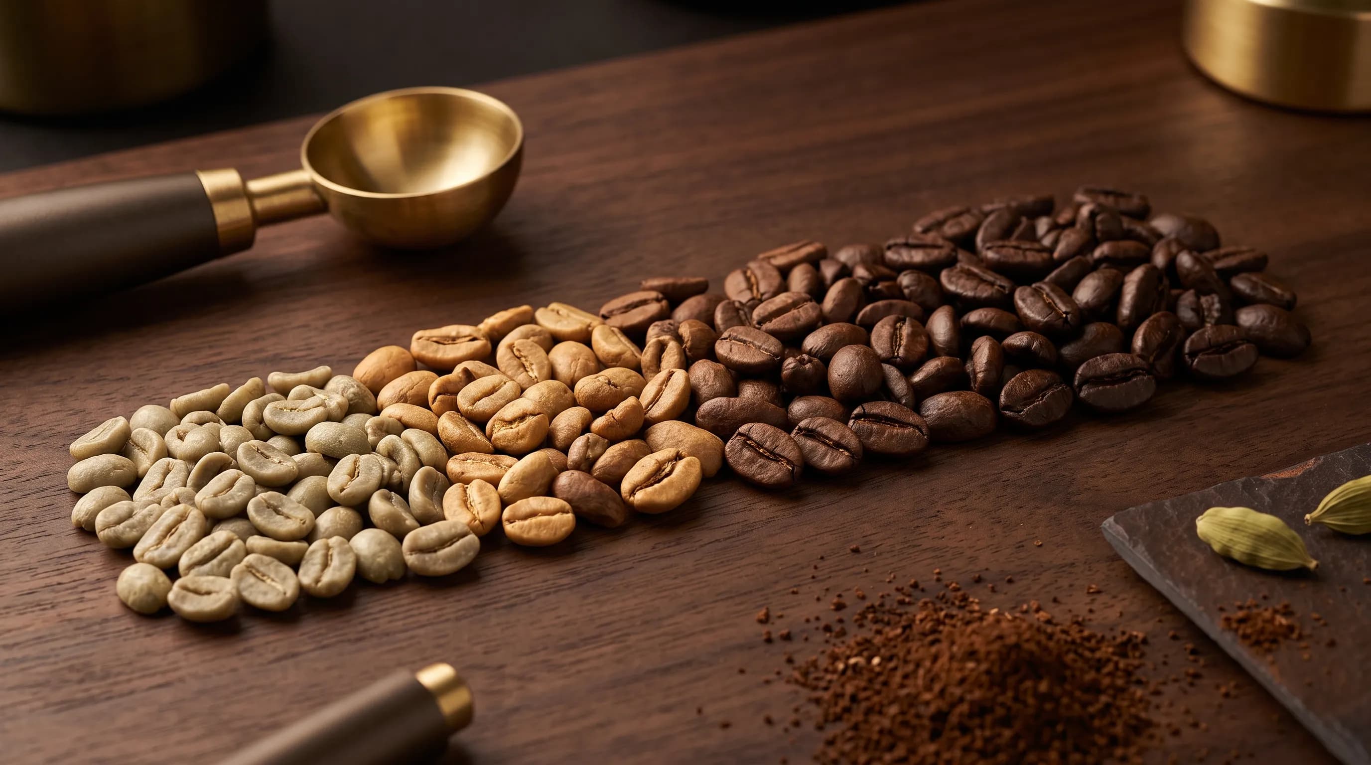 Le parcours de la torréfaction : comment les grains verts deviennent un mélange Al-Yemeni Cafe