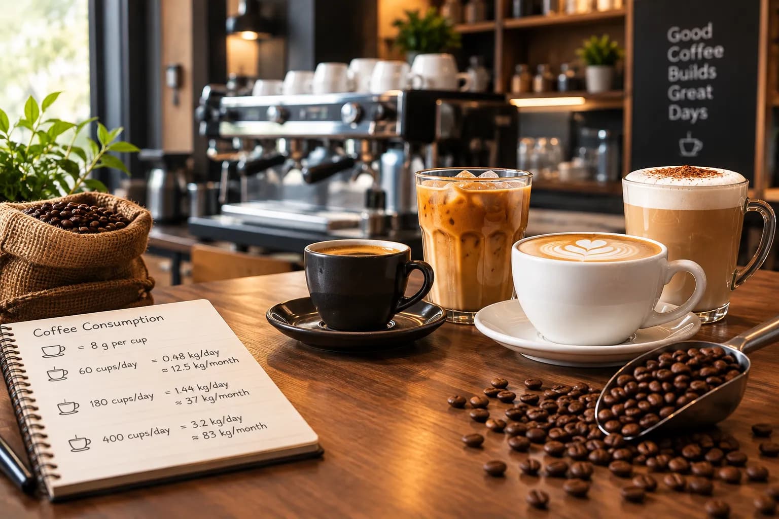 How Much Coffee Does a Café Need? A Guide to Coffee Consumption